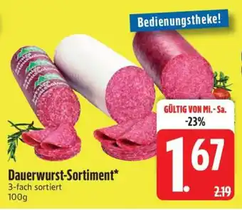Edeka Dauerwurst-Sortiment Angebot