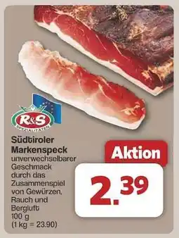 Famila Nord Ost Südtiroler Markenspeck Angebot