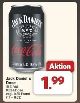 Famila Nord Ost Jack Daniel’s Dose Angebot