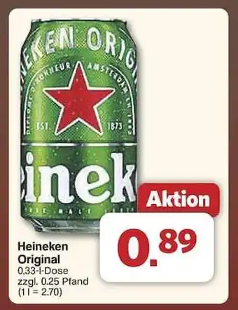 Famila Nord Ost Heineken Original Angebot