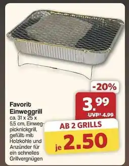 Famila Nord Ost Favorit Einweggrill Angebot