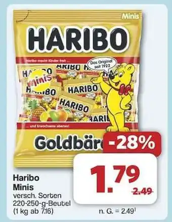 Famila Nord Ost Haribo Minis Angebot