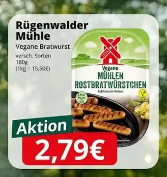 Famila Nord Ost Rügenwalder Mühle Vegane Bratwurst Angebot