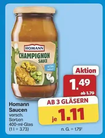 Famila Nord Ost Homann Saucen Angebot