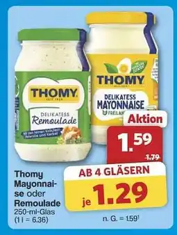 Famila Nord Ost Thomy Mayonnaise oder Remoulade Angebot