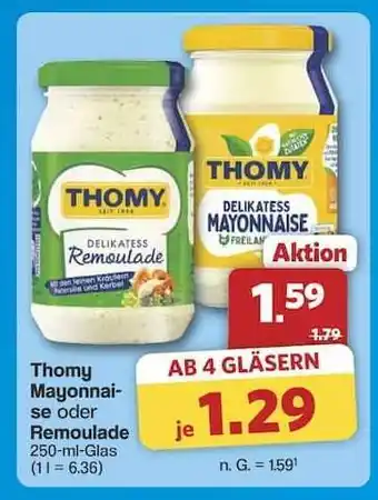 Famila Nord Ost Thomy Mayonnaise oder Remoulade Angebot