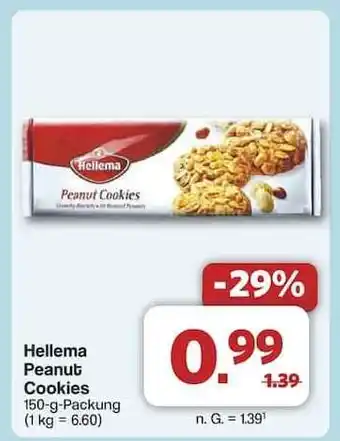 Famila Nord Ost Hellema Peanut Cookies Angebot