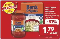 Famila Nord Ost Ben’s Original Reis oder Reissaucen Angebot