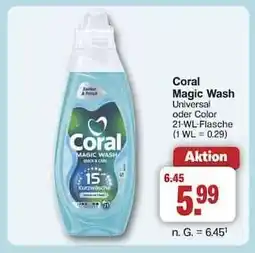 Famila Nord Ost CORAL Magic Wash Angebot