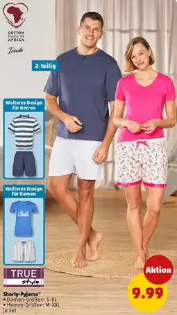 PENNY TRUE style Shorty-Pyjama Angebot