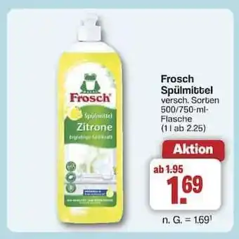 Famila Nord Ost Frosch Spülmittel Angebot
