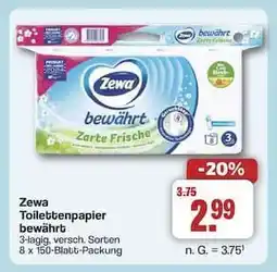 Famila Nord Ost Zewa Toilettenpapier bewährt Angebot