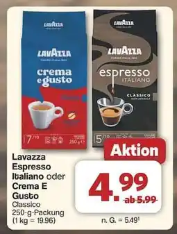 Famila Nord Ost Lavazza Espresso Italiano oder Crema E Gusto Angebot