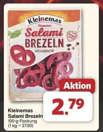 Famila Nord Ost Kleinemas Salami Brezeln Angebot
