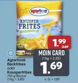 Famila Nord Ost Agrarfrost Backfrites oder Knusperfrites Angebot