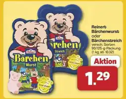 Famila Nord Ost Reinert Bärchenwurst oder Bärchenstreich Angebot