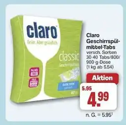 Famila Nord Ost Claro Geschirrspülmittel-Tabs Angebot