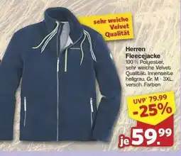Famila Nord Ost Herren Fleecejacke Angebot