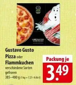 Famila Nord Ost Gustavo Gusto Pizza oder Flammkuchen Angebot