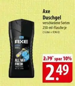 Famila Nord Ost AXE Duschgel Angebot