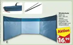 Famila Nord Ost Windschutz Angebot