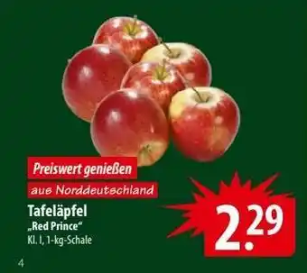 Famila Nord Ost Tafeläpfel 'Red Prince' Angebot
