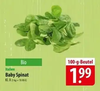 Famila Nord Ost Baby-Spinat Angebot