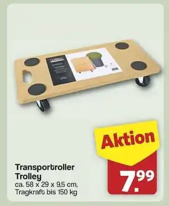 Famila Nord Ost Transportroller Trolley Angebot