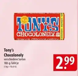 Famila Nord Ost TONY'S Chocolonely Angebot