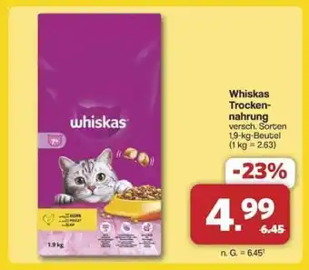 Famila Nord Ost Whiskas Trockennahrung Angebot