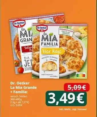 Famila Nord Ost Dr. Oetker La Mia Grande + Familia Angebot