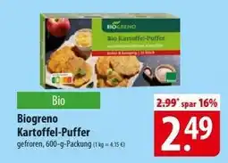 Famila Nord Ost Biogreno Kartoffel-Puffer Angebot