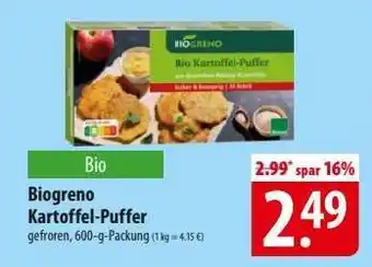 Famila Nord Ost Biogreno Kartoffel-Puffer Angebot