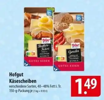 Famila Nord Ost Hofgut Käsescheiben Angebot
