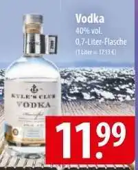 Famila Nord Ost Vodka Angebot