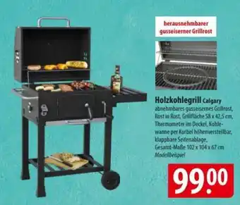 Famila Nord Ost Holzkohlegrill 'Calgary' Angebot