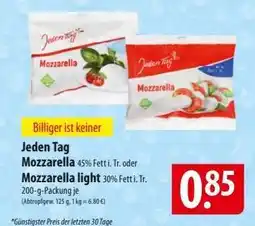 Famila Nord Ost Jeden Tag Mozzarella Angebot