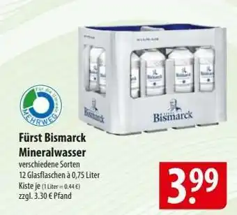 Famila Nord Ost Fürst Bismarck Mineralwasser Angebot
