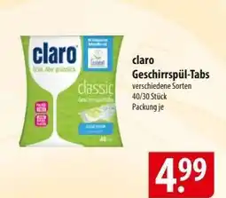 Famila Nord Ost claro Geschirrspül-Tabs Angebot