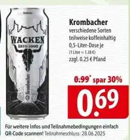 Famila Nord Ost Krombacher Angebot