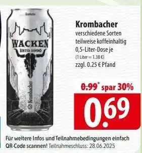 Famila Nord Ost Krombacher Angebot