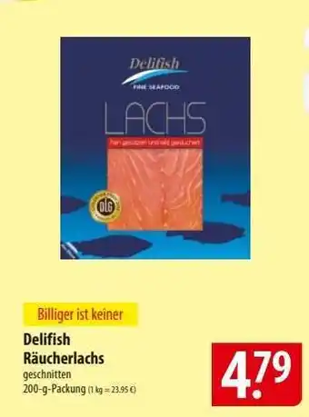 Famila Nord Ost Delifish Räucherlachs Angebot