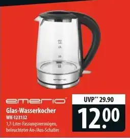 Famila Nord Ost Glas-Wasserkocher WK-123132 Angebot