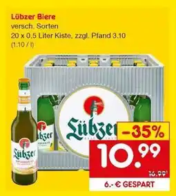 Netto Marken-Discount Lübzer Biere Angebot