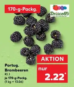 Kaufland Portug. Brombeeren Angebot
