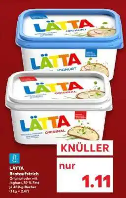 Kaufland LÄTTA Brotaufstrich Angebot