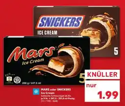 Kaufland MARS oder SNICKERS Ice Cream Angebot