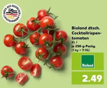 Kaufland Bioland dtsch. Cocktailrispen-tomaten Angebot