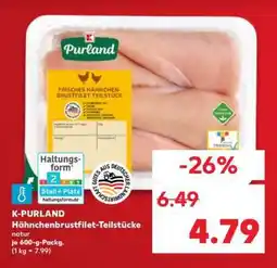 Kaufland K-PURLAND Hähnchenbrustfilet- Teilstücke Angebot