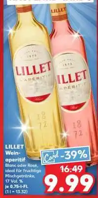 Kaufland LILLET Weinaperitif Angebot